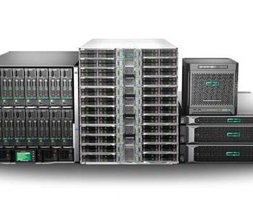 عکس مربوط به مقایسه نسل نهم و دهم سرور های اچ پی است.