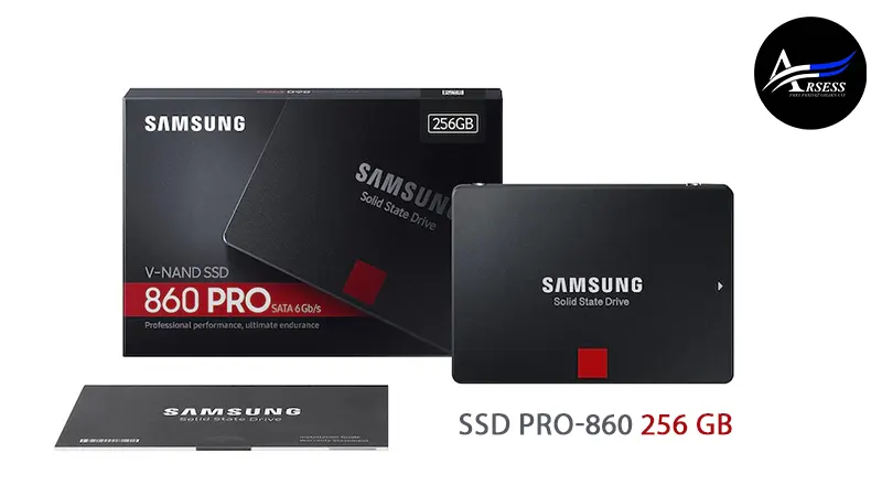 pro860 ظرفیت 256 گیگابایت 