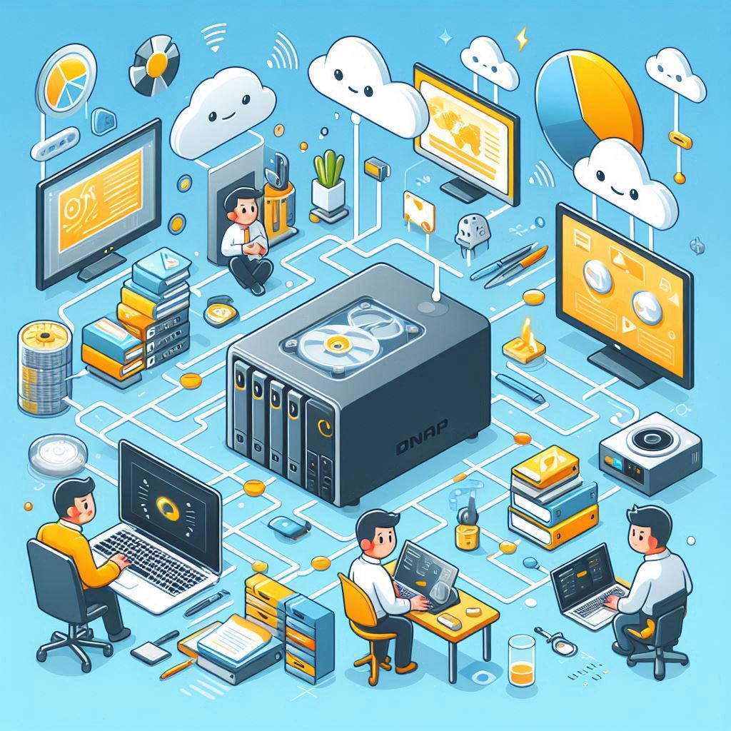 راه اندازی و نصب ذخیره ساز تحت شبکه کیونپ (QNAP NAS)