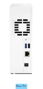 QNAP-TS133-Back View