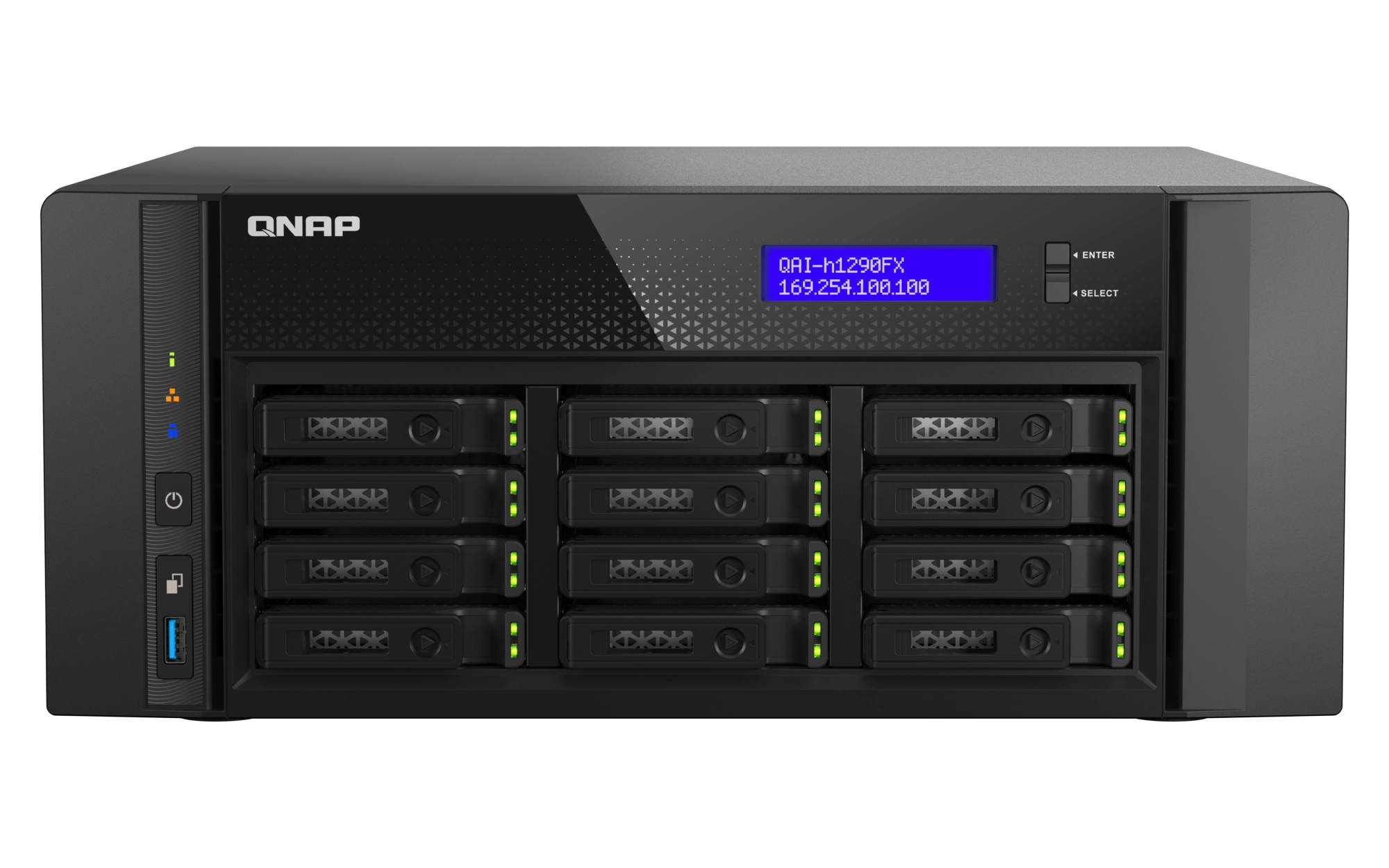 استوریج QNAP QAI-h1290FX-7302P-128G